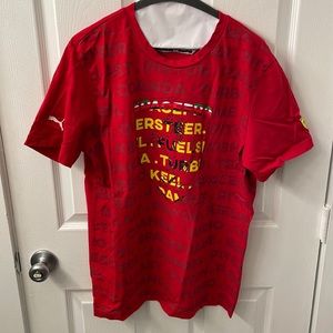 Ferrari Puma Red Logo T Shirt from Pebble Beach Concours